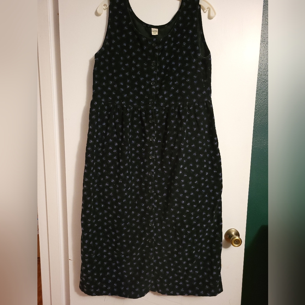 Vintage LL Bean jumper dress